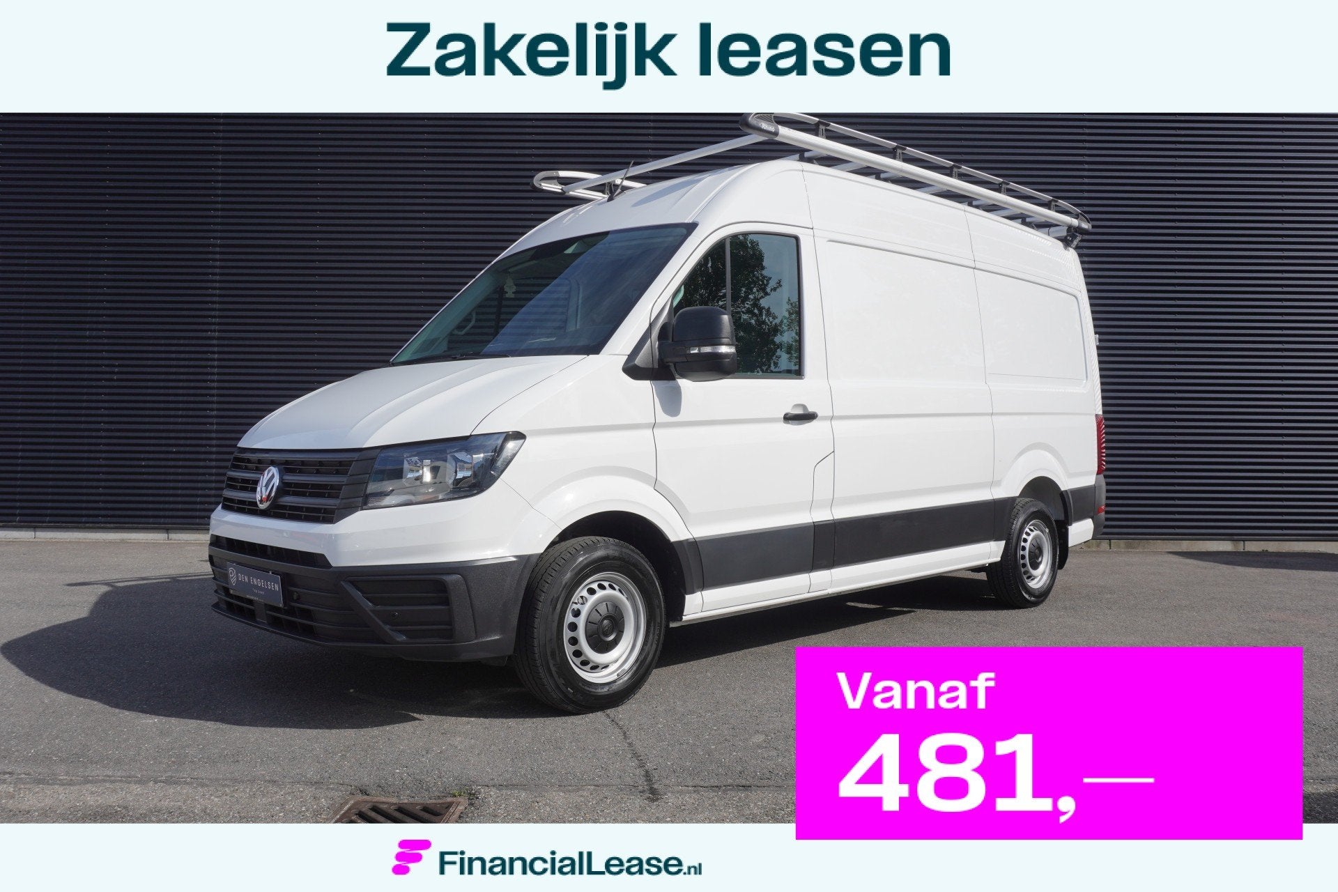 Volkswagen Crafter 140pk L3H3/L2H2 Apple carplay Cruise cont, Voorwielaandrijving, Gebruikt, 4 cilinders, Volkswagen