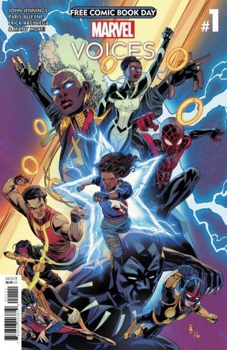 Marvel's Voices Free Comic Book Day 2023, Eén comic, Amerika, Marvel Comics, Verzenden