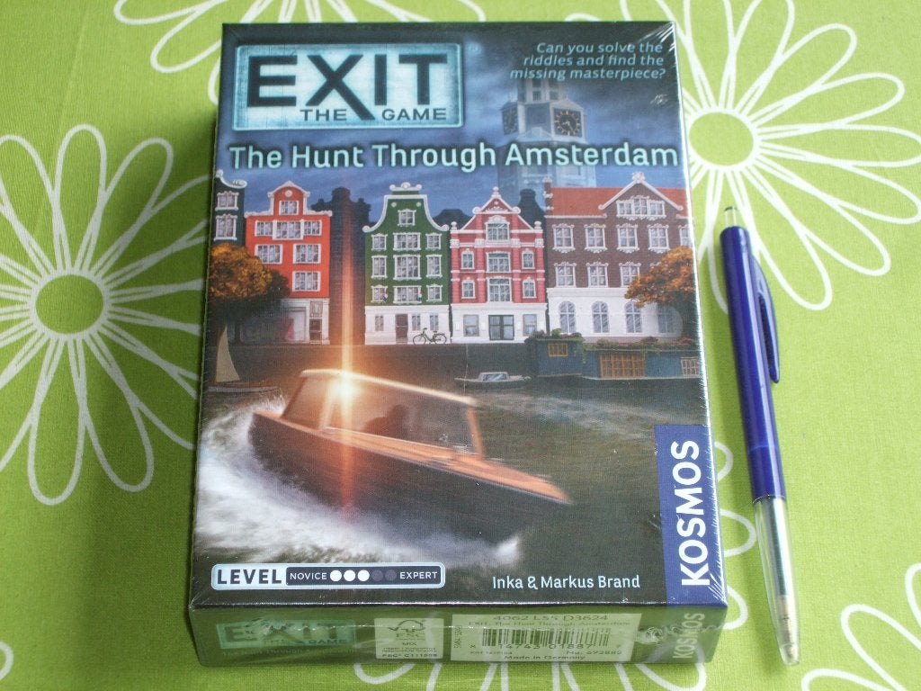Nieuw in seal: Exit the game - The hunt Through Amsterdam, Een of twee spelers, Ophalen of Verzenden, Nieuw, 999 Games