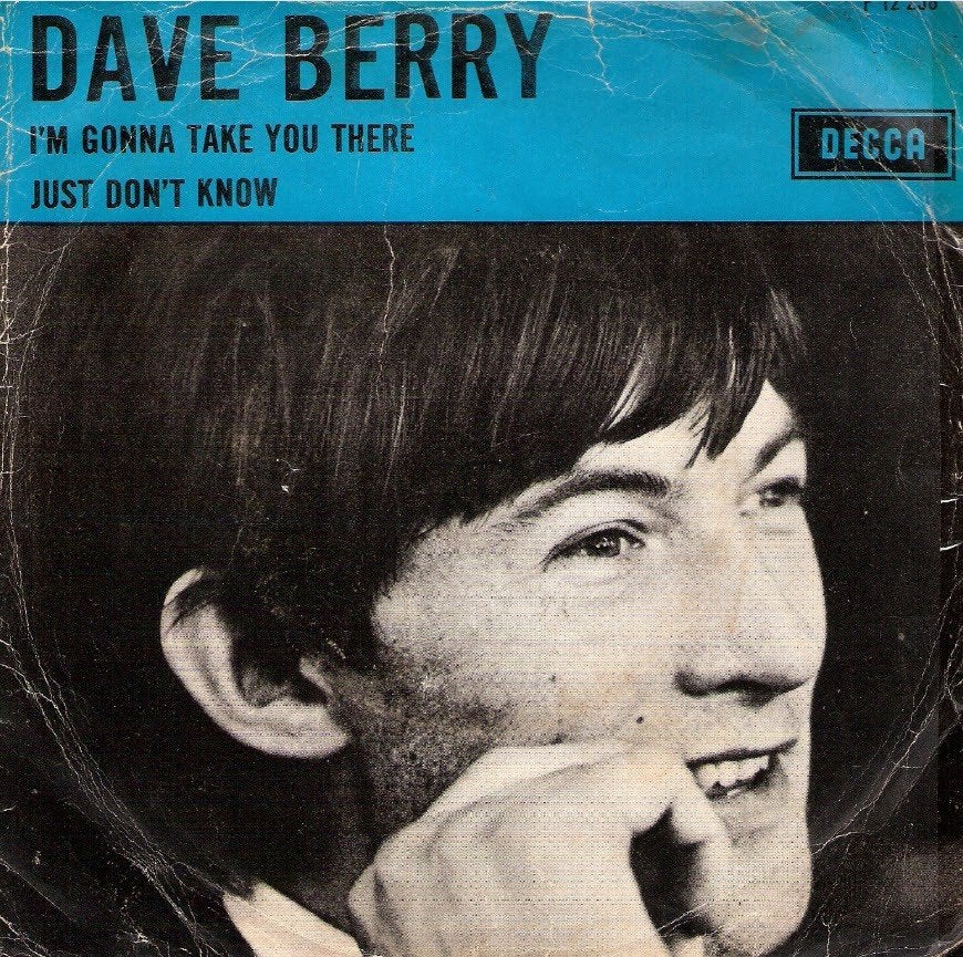 Dave Berry - I'm Gonna Take You there _ Fotohoes 1965, Cd's en Dvd's, Vinyl Singles, Ophalen, Gebruikt, Pop