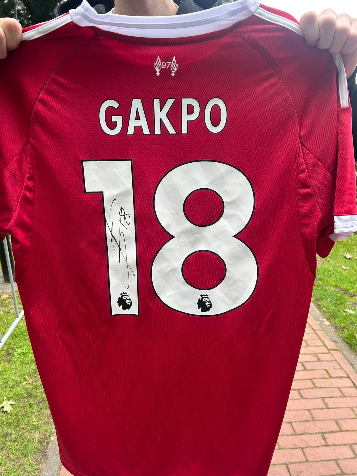 Gesigneerd gakpo shirt, Ophalen of Verzenden, Zo goed als nieuw, Buitenlandse clubs, Shirt