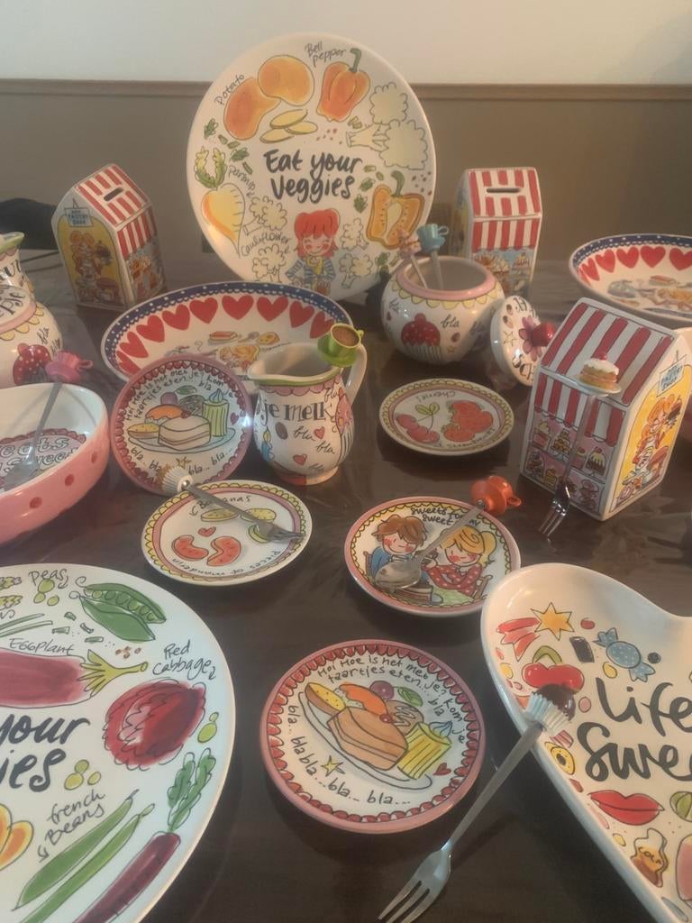 Blond amsterdam groot  servies, Huis en Inrichting, Keuken | Servies, Ophalen, Blond Amsterdam, Zo goed als nieuw, Bord(en)