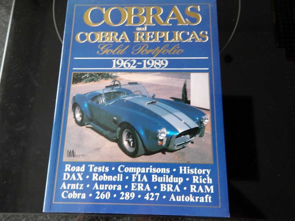 Cobras & Cobra Replicas Gold Portfolio 1962-1989 Boek, Onbekend, Ophalen of Verzenden, Zo goed als nieuw, Overige merken