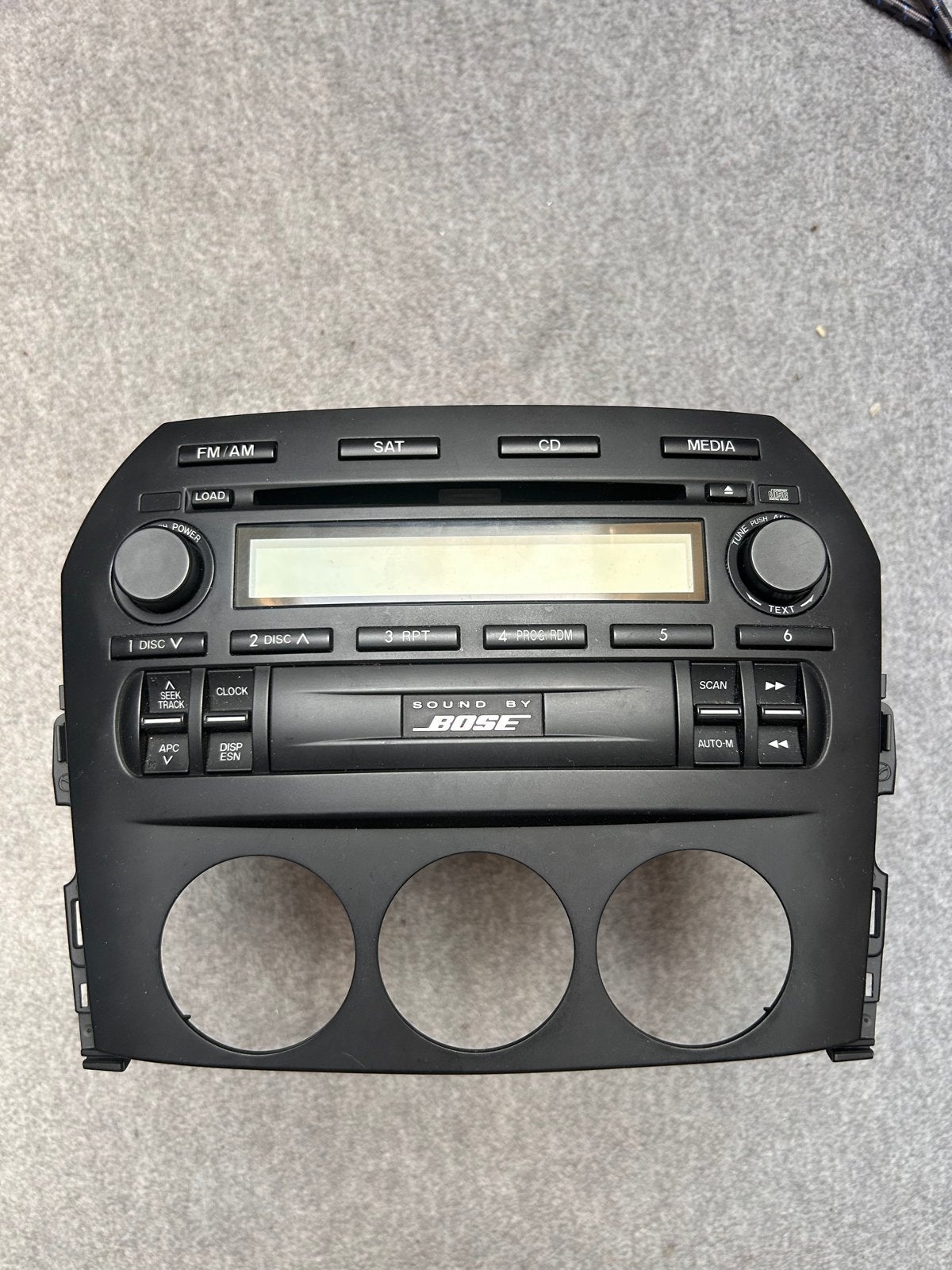 Mazda MX5 NC1 Standaard Audio Systeem (Bose), Ophalen, Gebruikt
