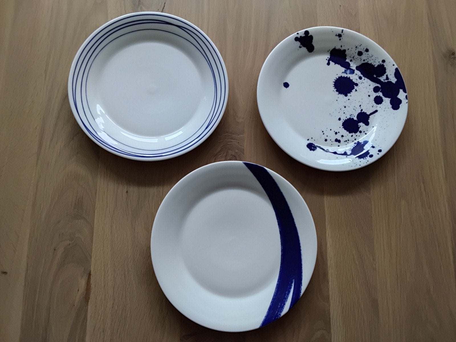 3 mooie ontbijtbord Royal Doulton Pacific, Nieuw, Ophalen of Verzenden, Bord(en), Overige stijlen