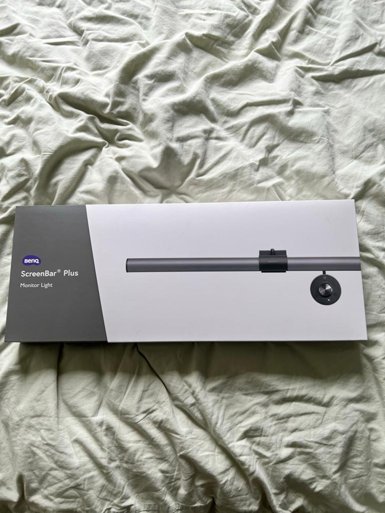 BenQ ScreenBar Plus Monitor Light, IPS, Nieuw, Full HD, 60 Hz of minder