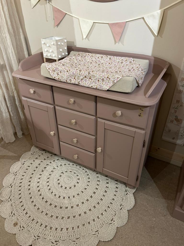 Commode •Pink• By Juffrouw Kwast, Ophalen, 50 tot 70 cm, Juffrouw Kwast, Juffrouw Kwast