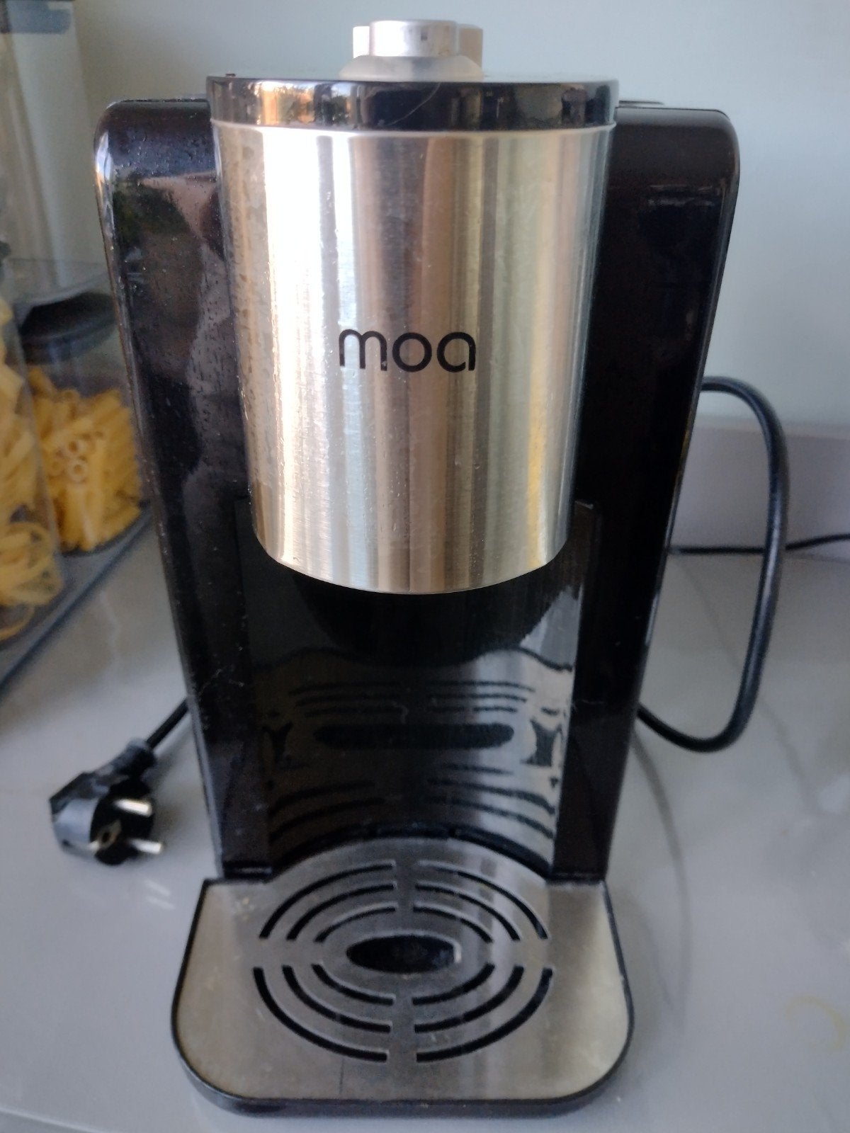 Snelkoker Moa - Zwart/RVS, Witgoed en Apparatuur, Minder dan 1 liter, Ophalen, Gebruikt, Rvs