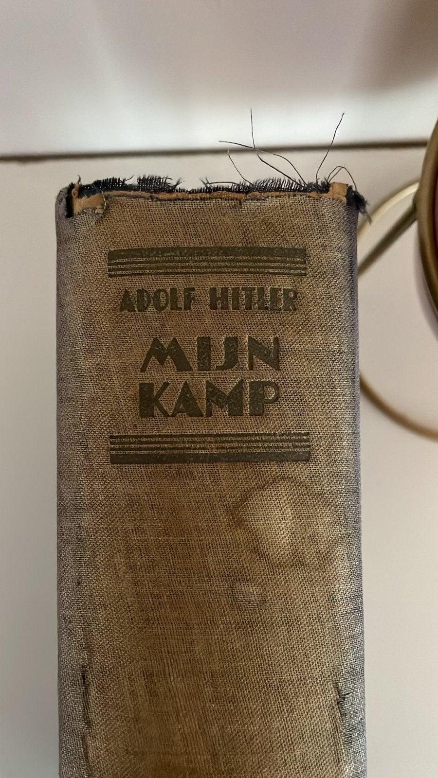 Adolf Hitler - Mijn Kamp (Vijfde Druk, 1939), Ophalen of Verzenden, 20e eeuw of later, Gelezen
