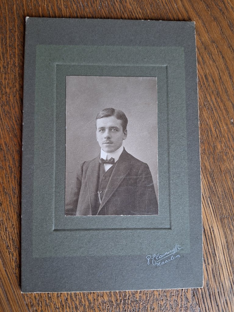 CDV uit Haarlem (naam fotograaf kan ik niet lezen), Verzamelen, Foto's en Prenten, Gebruikt, Verzenden, Foto, Voor 1940