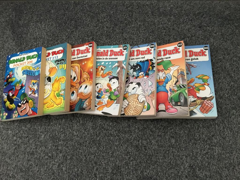 Leuke collectie Donald Duck, Boeken, Stripboeken, Meerdere stripboeken, Ophalen of Verzenden, Gelezen, Walt Disney