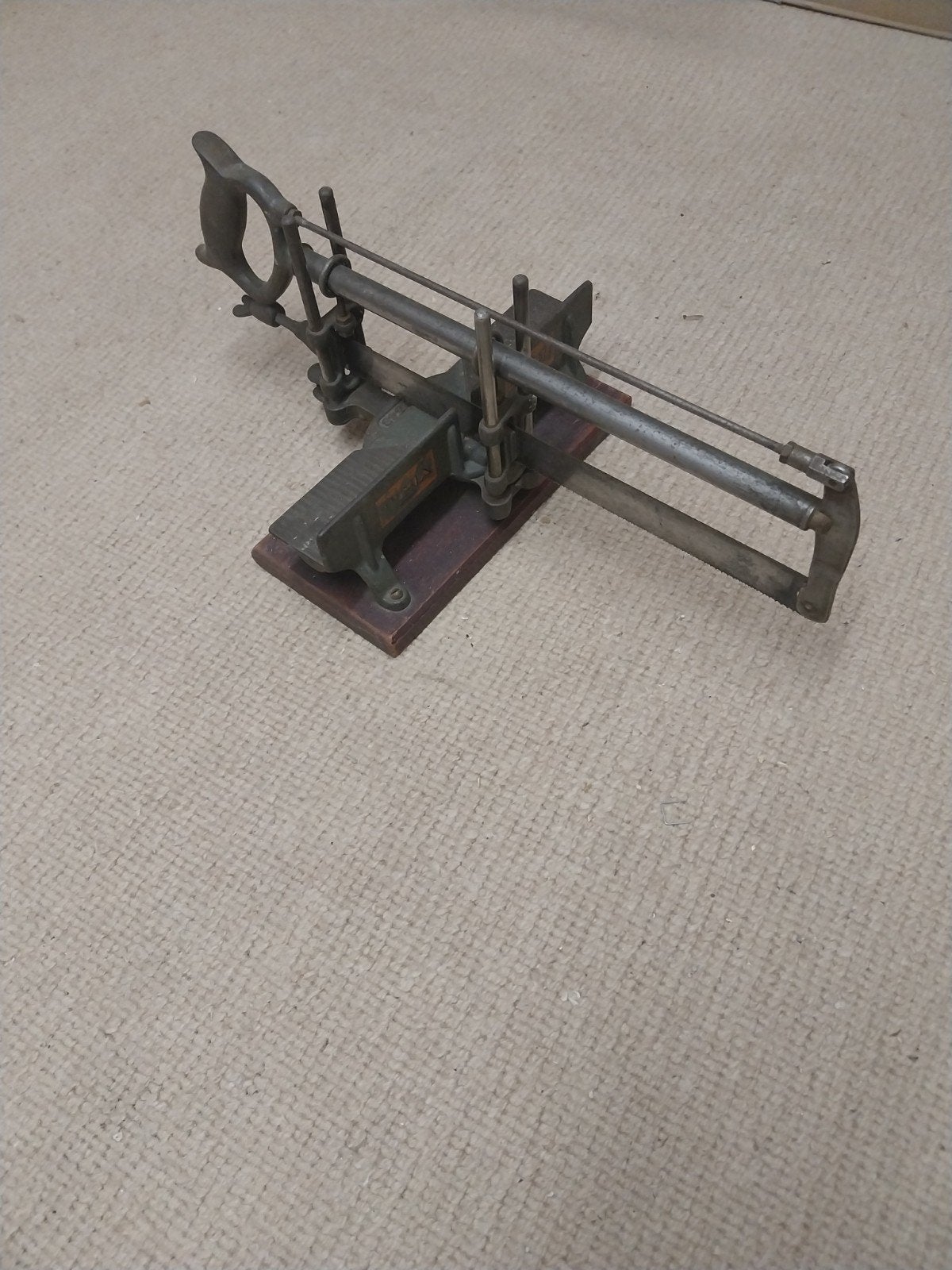Vintage verstekzaag - Handgereedschap, Ophalen, Gebruikt, Zaag