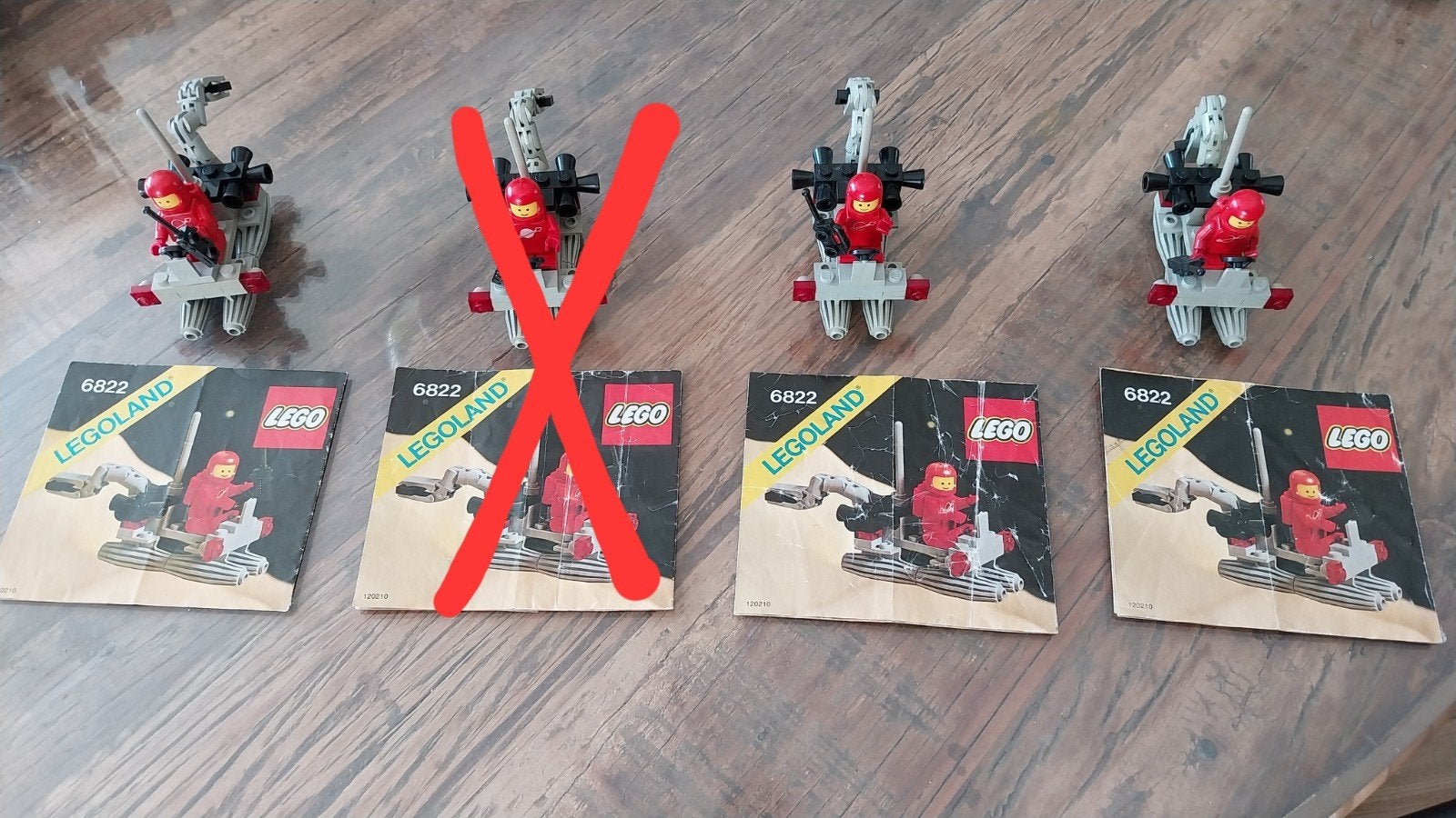 Lego Classic Space 6822, Gebruikt, Lego, Ophalen of Verzenden, Space