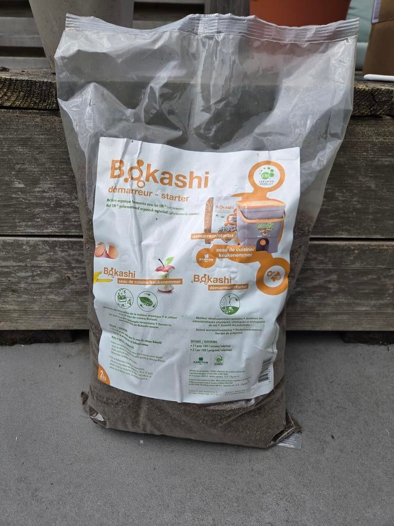 Bokashi Starter voor Keukenafval - 2kg, Ophalen of Verzenden, Compost