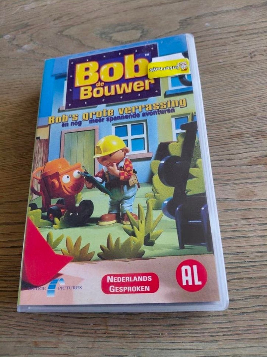 Bob de Bouwer - Bob's grote verrassing Videoband, Gebruikt, Alle leeftijden, Ophalen of Verzenden, Poppen of Stop-motion