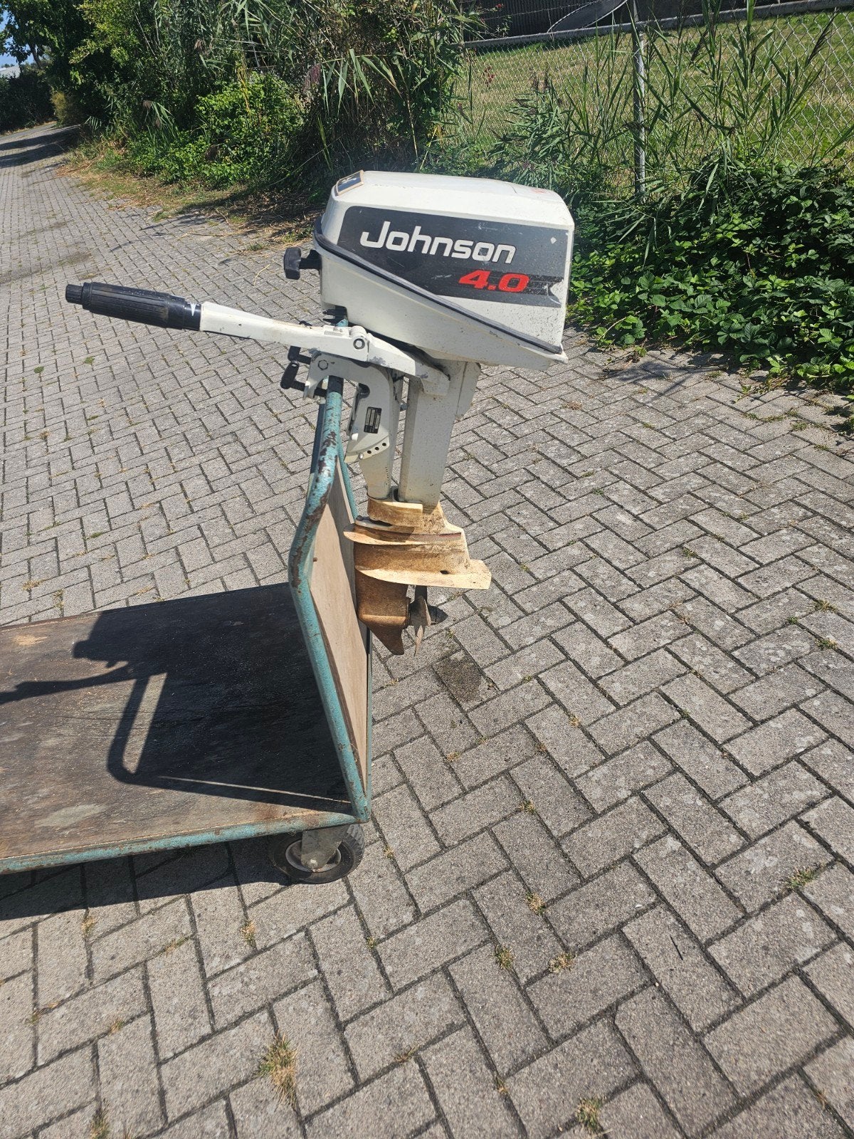 Johnson 4.0 buitenboordmotor, Ophalen of Verzenden, Gebruikt