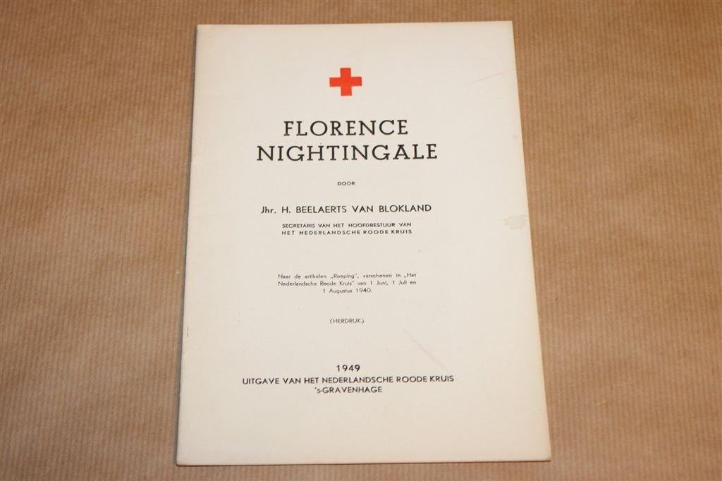 Florence Nightingale — Zeldzame Rode Kruis Uitgave [1949], Ophalen of Verzenden, Gelezen