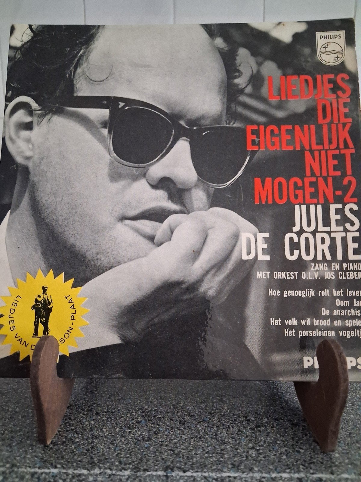 JULES DE CORTE LIEDJES DIE EIGENLIJK NIET MOGEN-2, Originele persing, Gebruikt, Ophalen of Verzenden, EP