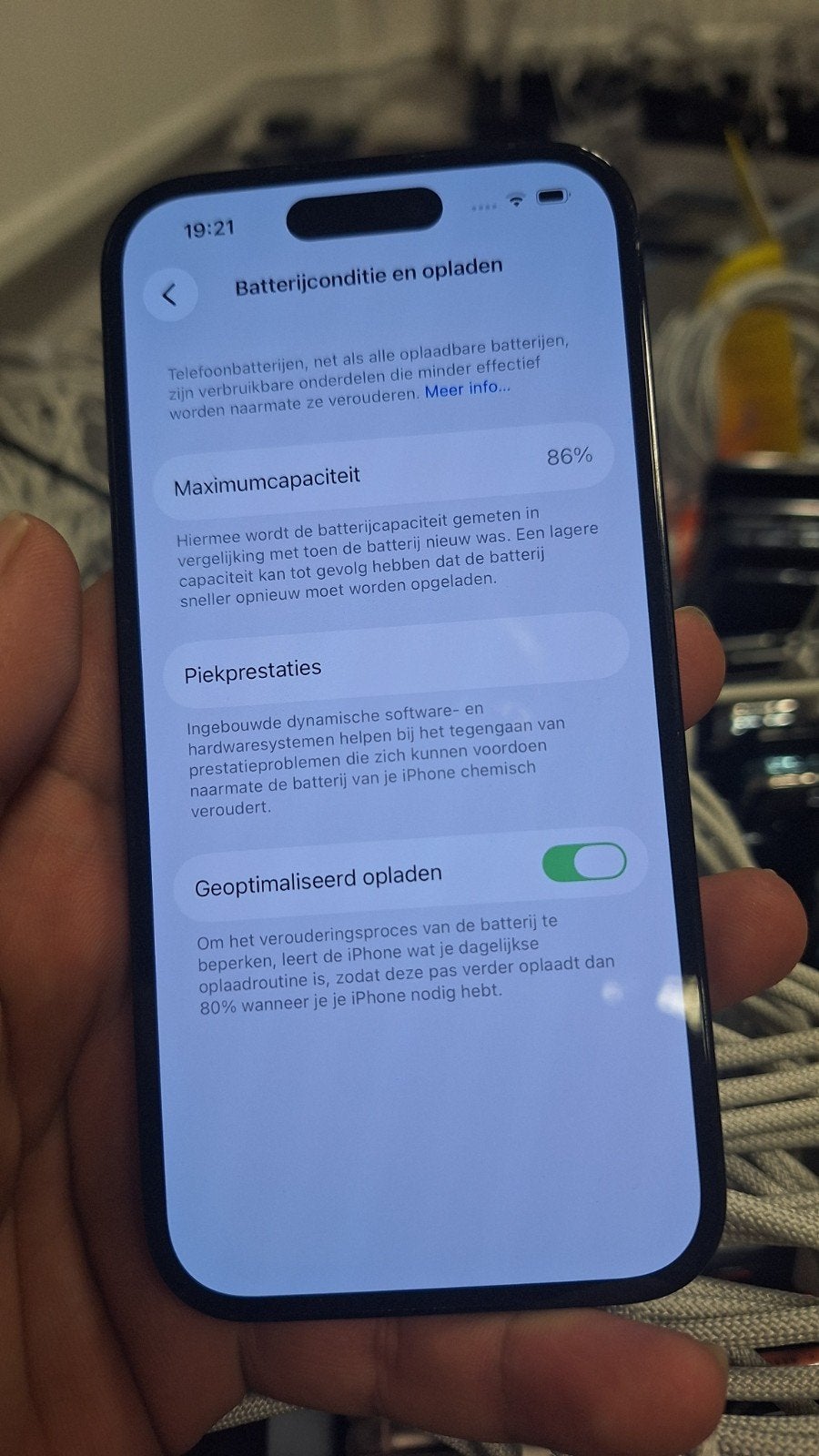 iPhone 14 Pro 256GB Space Black - Krassen op scherm, 256 GB, Zwart, Ophalen of Verzenden, Gebruikt