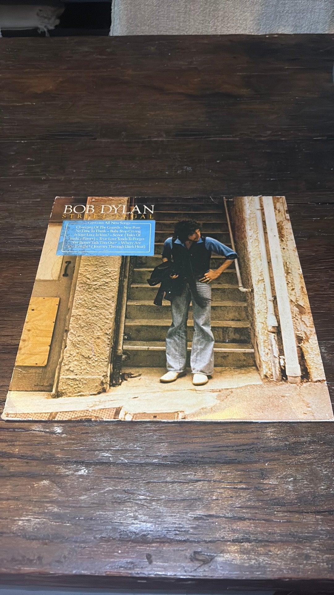 Bob Dylan - Street Legal LP, Ophalen of Verzenden, Zo goed als nieuw, LP