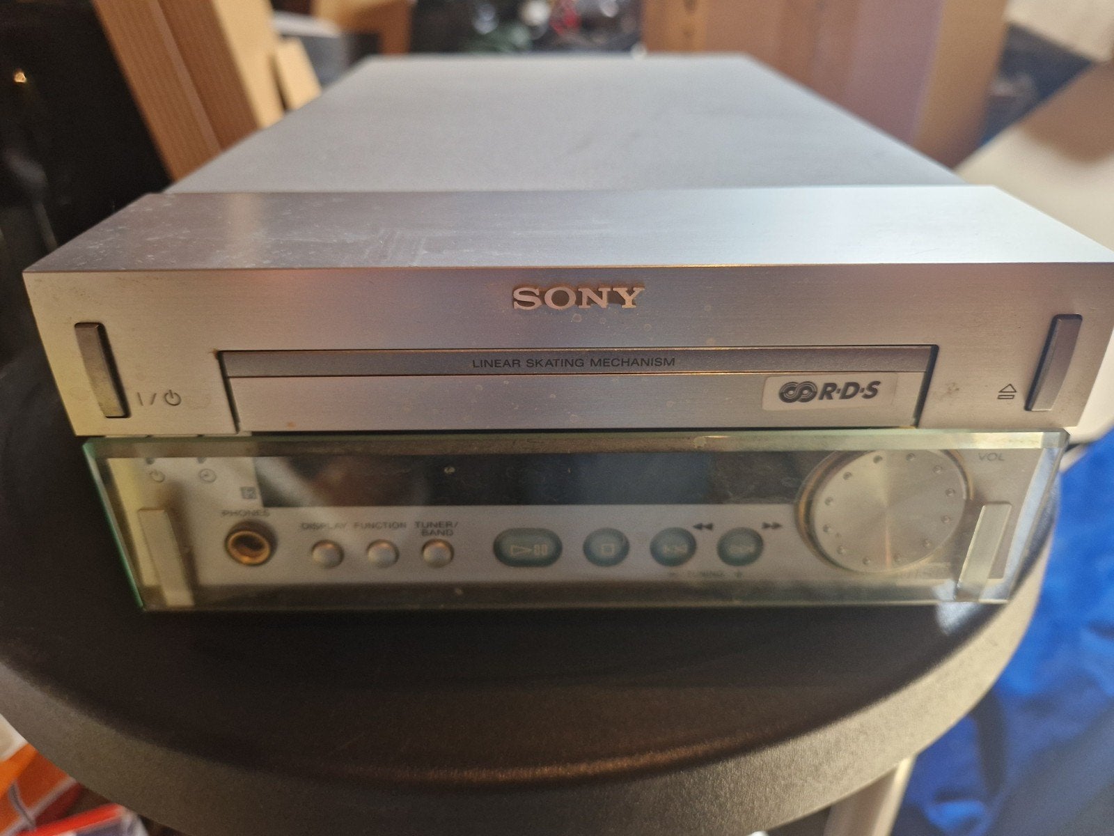 Sony Audio-set met speakers, CD-speler en afstandsbediening, Ophalen, Gebruikt, Tuner of Radio, Microset