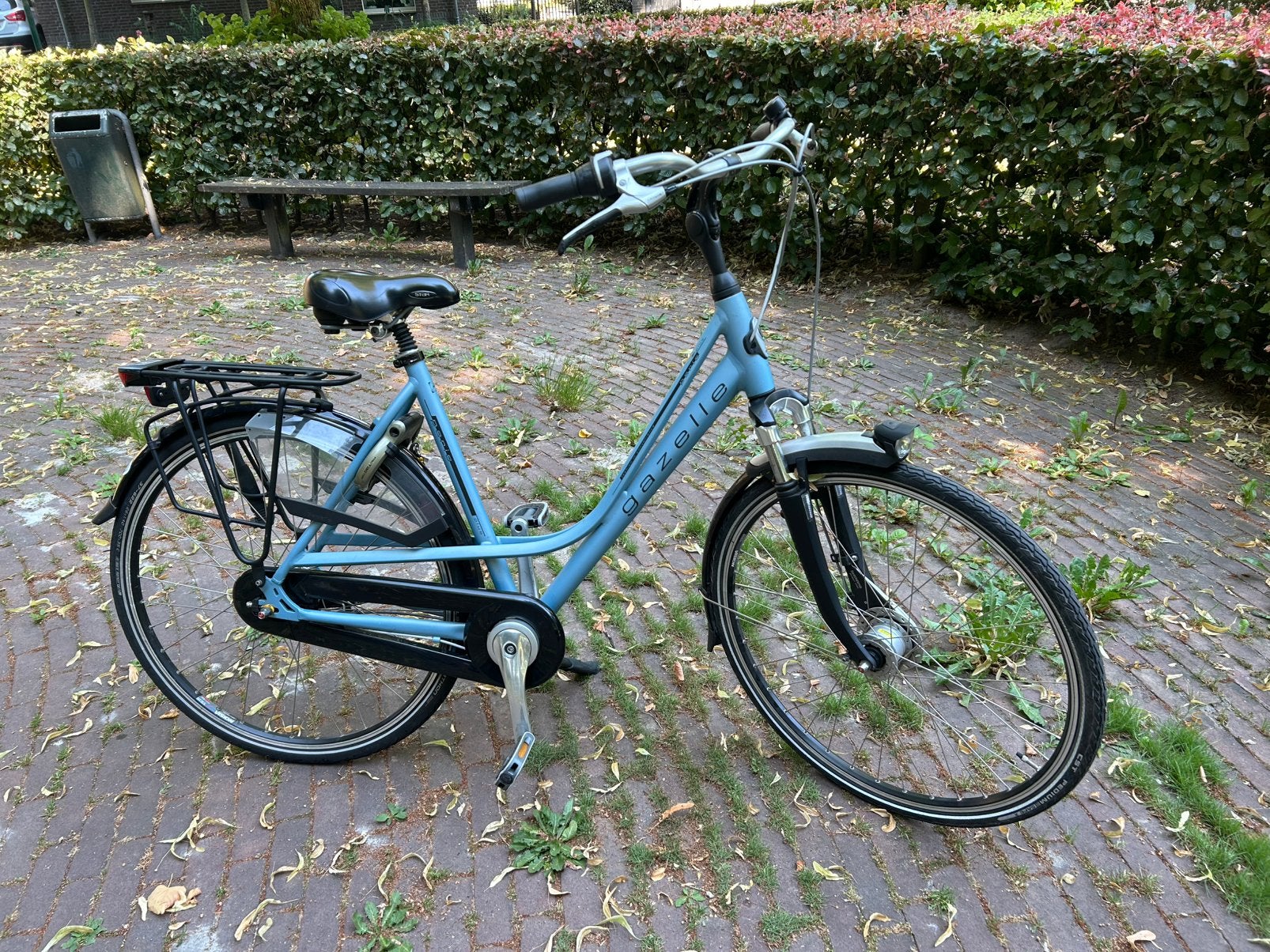 Gazelle Damesfiets - 7 versnellingen, trommelremmen, 53cm, Versnellingen, Ophalen of Verzenden, Gazelle, Trommelrem