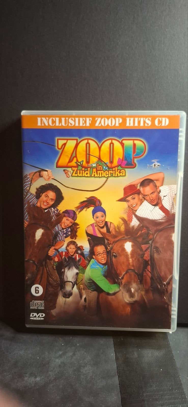 ZOOP in Zuid-Amerika DVD + ZOOP Hits CD, Avontuur, Inclusief DVD, Zo goed als nieuw, Vanaf 6 jaar