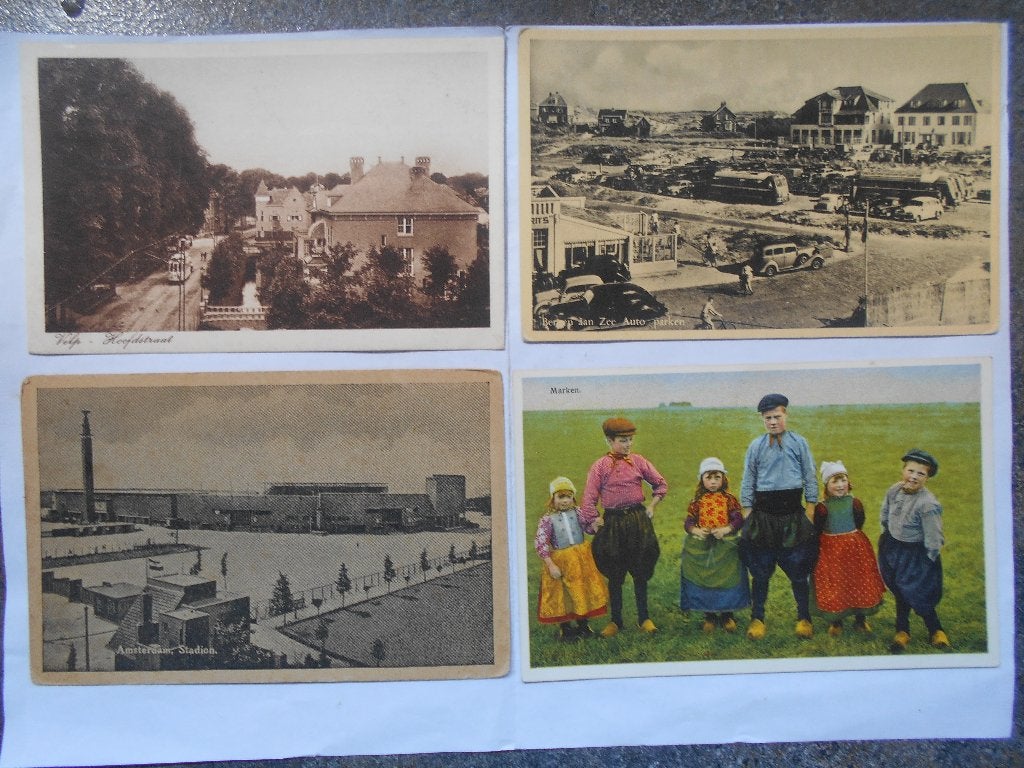 Nederland partij van 80 oude ansichtkaarten heel het land, Verzamelen, Ansichtkaarten | Nederland, Ophalen of Verzenden, 1940 tot 1960