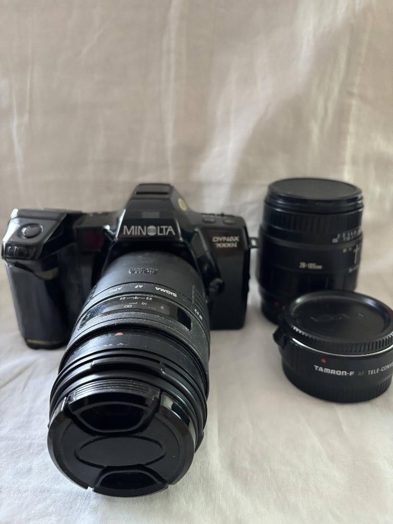 Minolta dynax 7000i incl acc., Ophalen of Verzenden, Gebruikt, Compact, Overige Merken