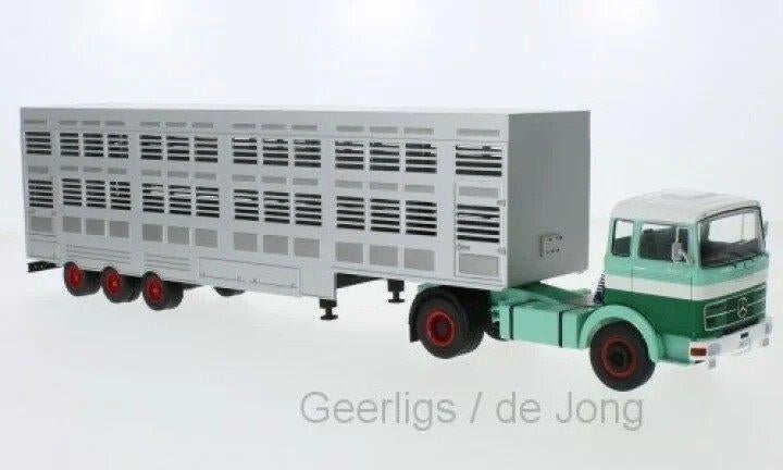 Mercedes Benz LPS 1632 VIEHTRANSPORTER 1970, Ophalen of Verzenden, Nieuw, Bus of Vrachtwagen, Overige merken