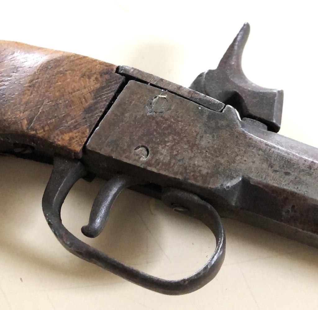 Enkelschots percussie pistool, Verzamelen, Militaria | Algemeen, Ophalen of Verzenden, Landmacht, Overige gebieden, Overige typen