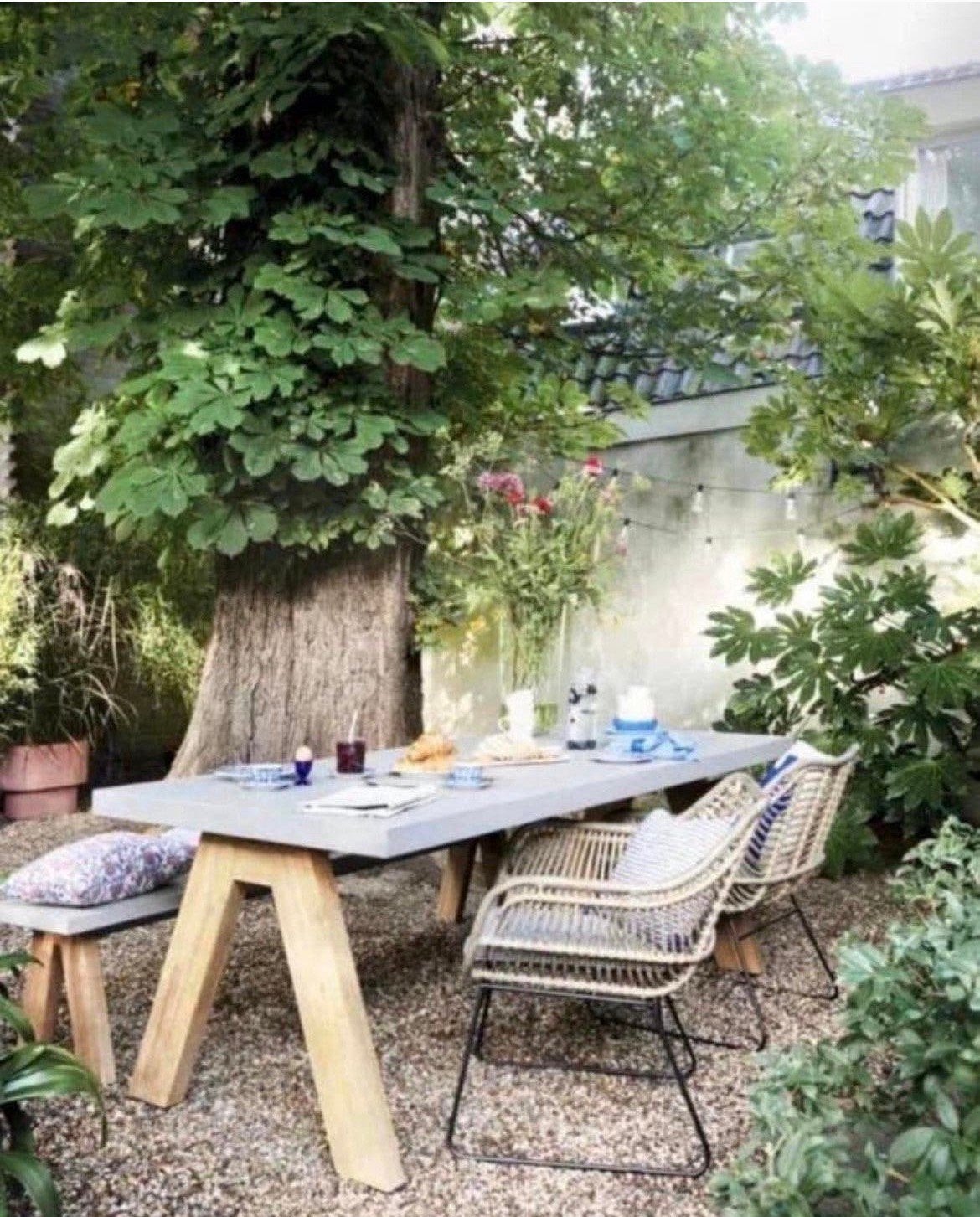 Tuintafel Vic 215x95 cm, Tuin en Terras, Ophalen, Nieuw