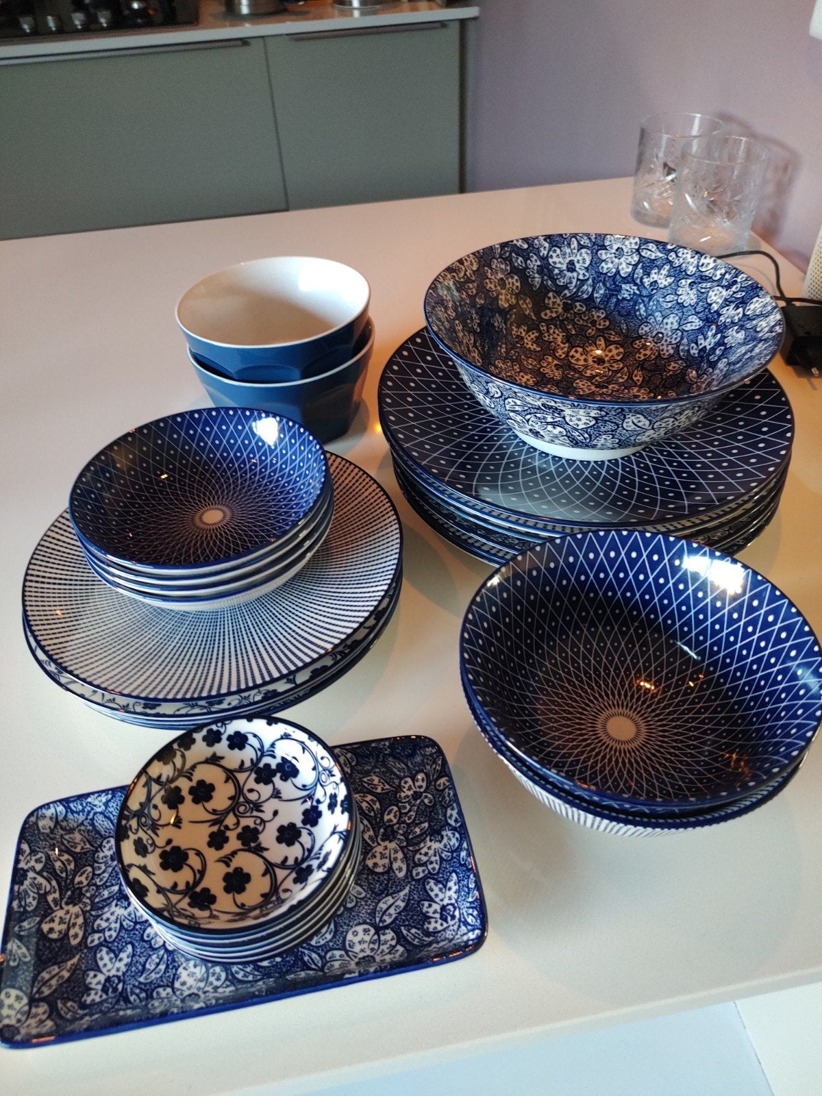 Mooi servies van Xenos en Ikea - diverse onderdelen, Ophalen, Gebruikt, Keramiek, Modern
