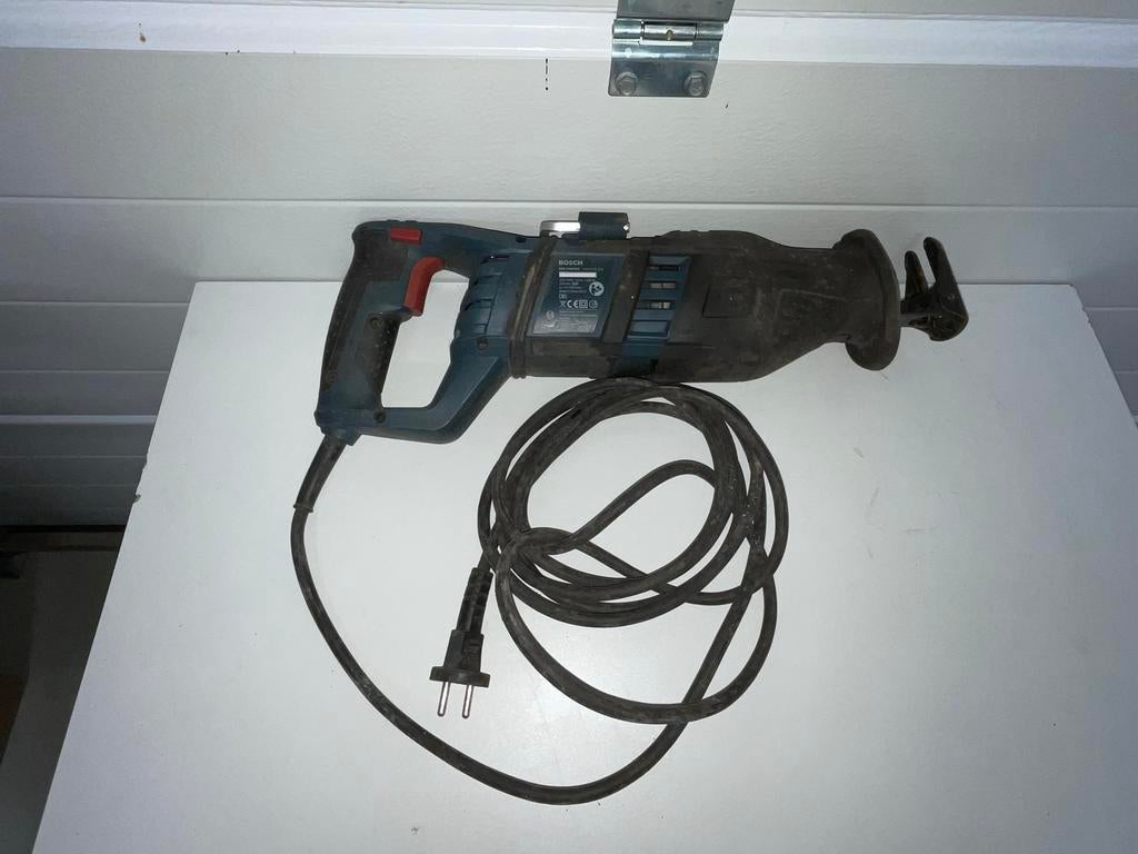 Bosch gsa 1300 pce reciprozaag schrobzaag, 70 mm of meer, Ophalen of Verzenden, Zo goed als nieuw, Reciprozaag