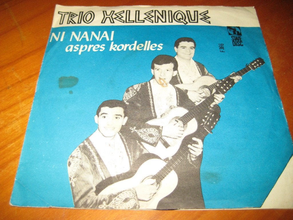 Trio Hellenique: Ni Nanai (NO5), Ophalen of Verzenden, Zo goed als nieuw, Pop, Single