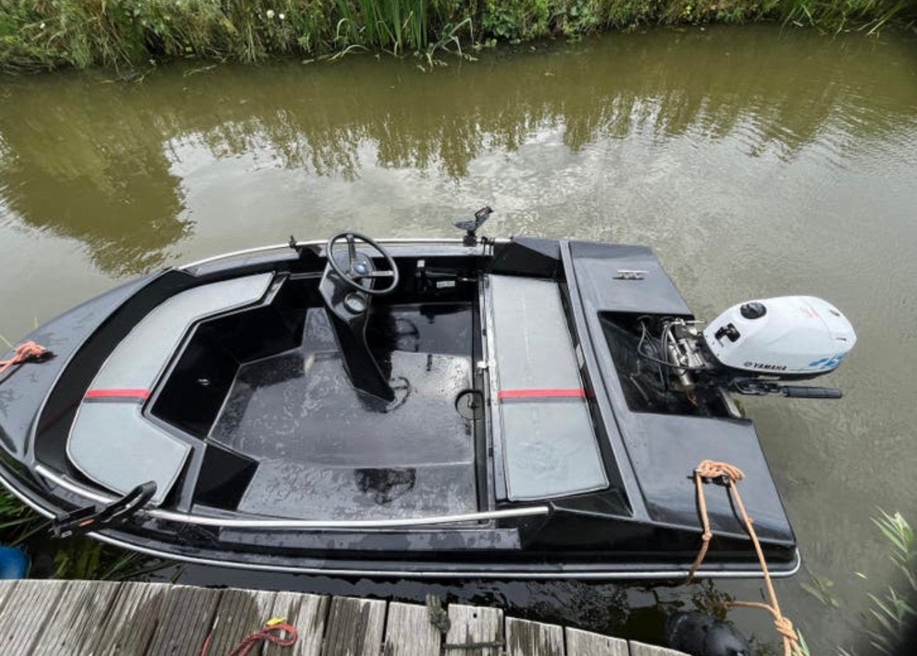 Consolebootje 9.9 pk 4 takt incl trailer, Watersport en Boten, Bootonderdelen, Zo goed als nieuw, Ophalen