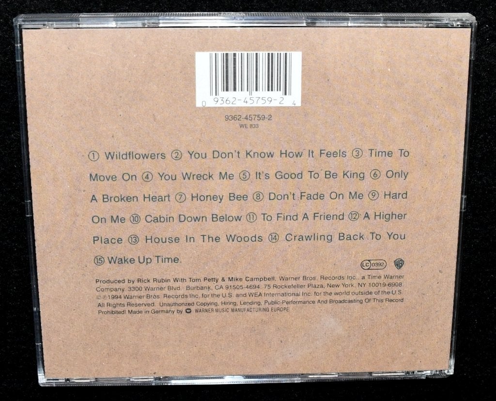 Tom Petty - Wildflowers (Warner Bros. Records, 1994), Ophalen of Verzenden, Zo goed als nieuw, Poprock