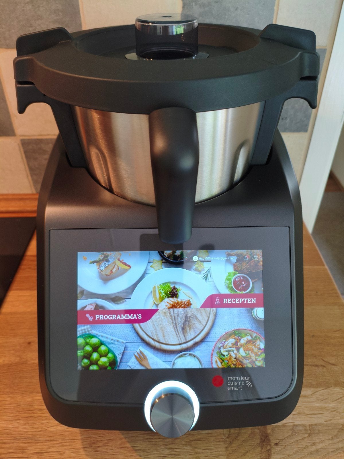 Monsieur Cuisine Smart - Keukenmachine met kookfunctie, Ophalen, 3 snelheden of meer, Zo goed als nieuw, 2 tot 3 liter