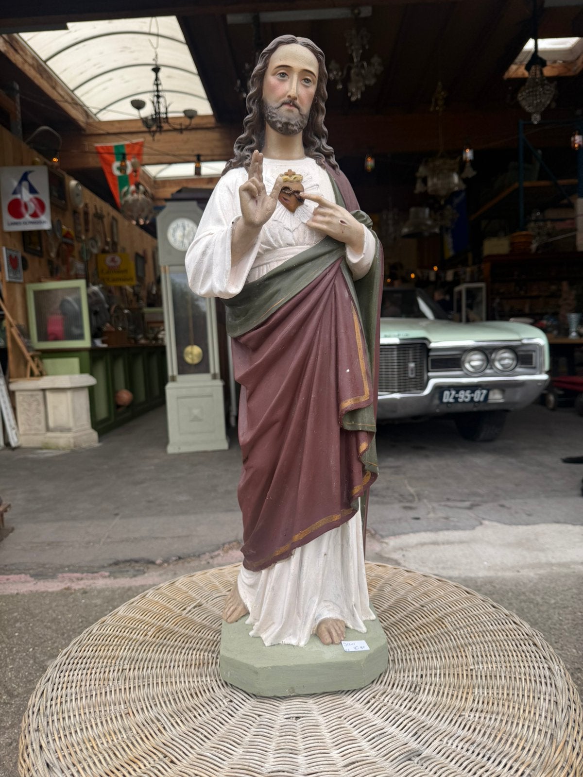 Gipsbeeld jezus, Ophalen, Gebruikt, Religie