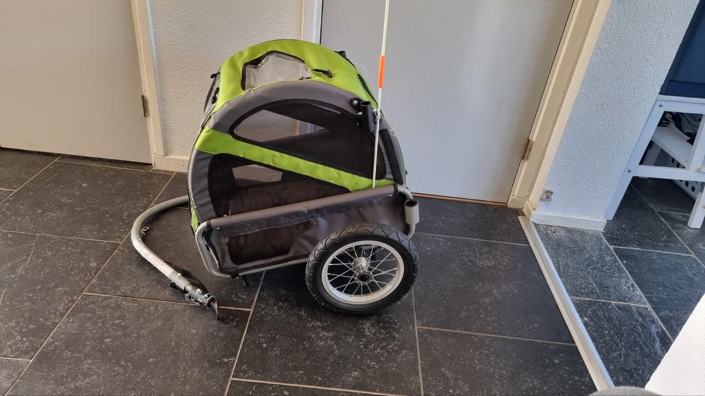 DutchDog Doggyride Hondenkar Mini20 Groen, Ophalen, DutchDog Doggyride, Opvouwbaar, 20 tot 40 kg