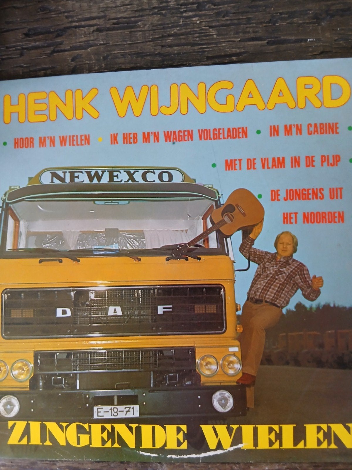 Lp Henk Wijngaard, Ophalen, Zo goed als nieuw, Overige formaten, Levenslied of Smartlap