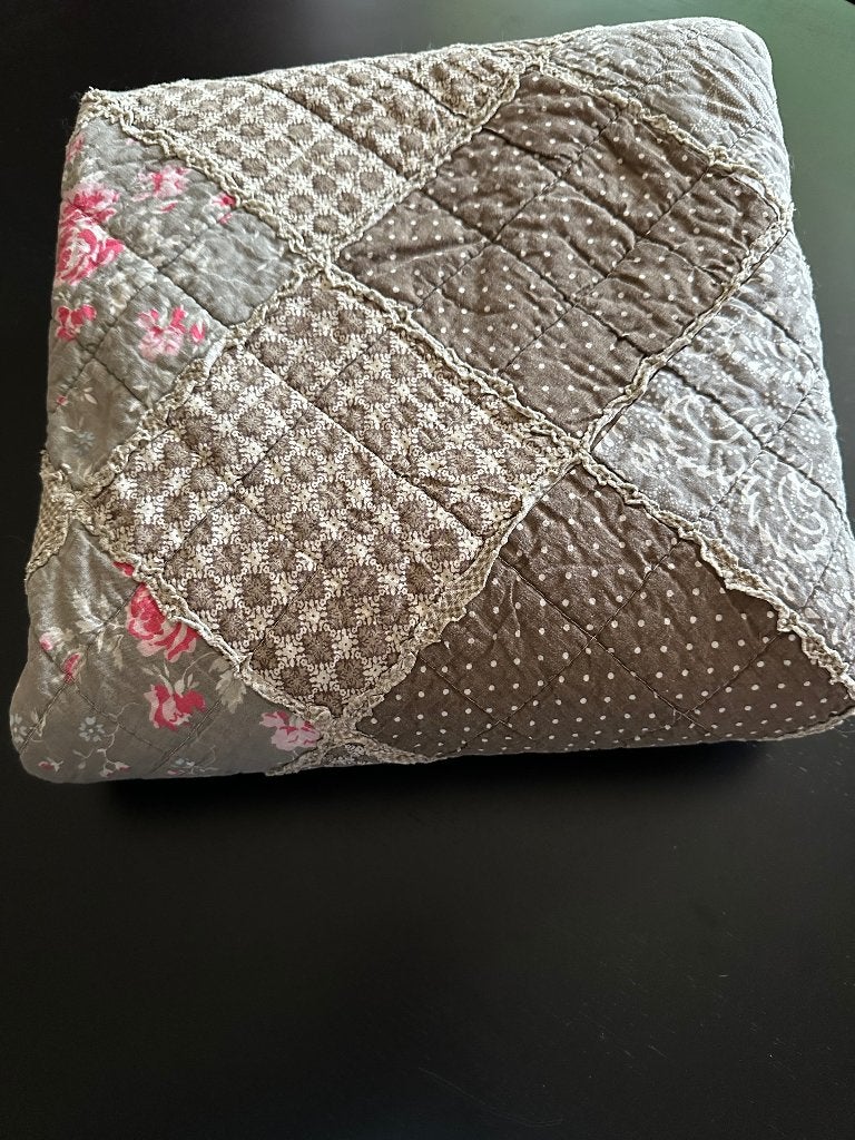 Quilt (sprei, deken), Eenpersoons, Ophalen of Verzenden, Zo goed als nieuw, Dubbelzijdig bruikbaar