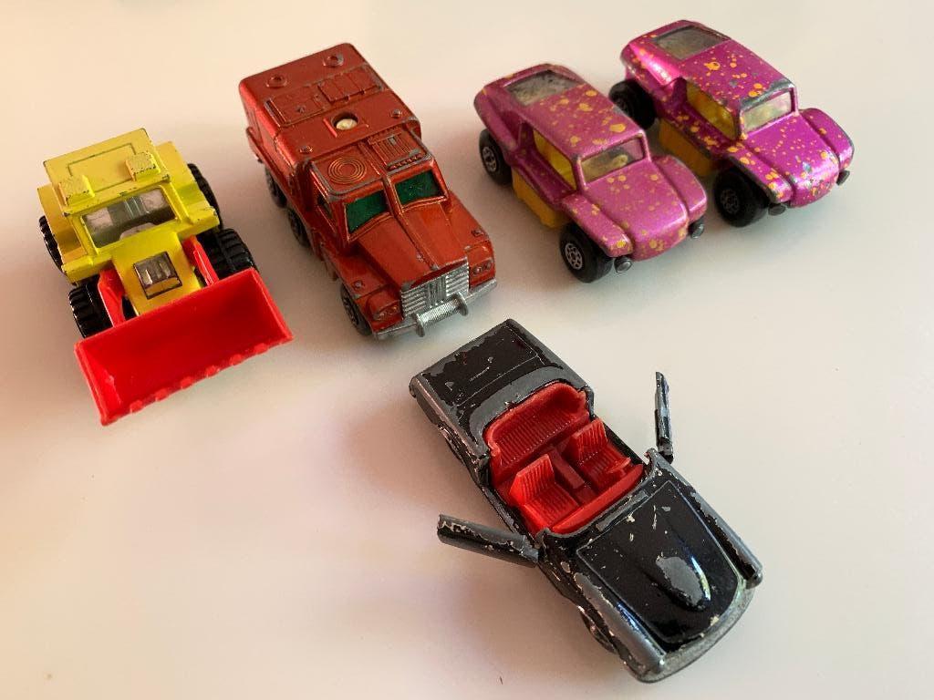 Vintage modelauto's MatchBox uit jaren '70, Ophalen of Verzenden, Gebruikt, Auto, Matchbox