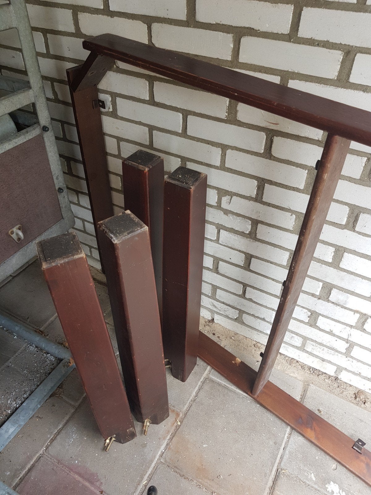 TAFEL ONDERSTEL., Huis en Inrichting, Tafelonderdelen, Ophalen, Rechthoekig, 50 tot 100 cm
