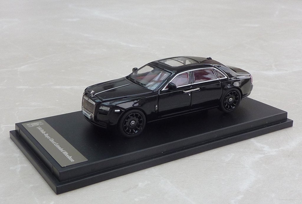 schaal 1-64 2011 Rolls Royce Ghost Extended Wheelbase (black, Ophalen of Verzenden, Nieuw, Auto