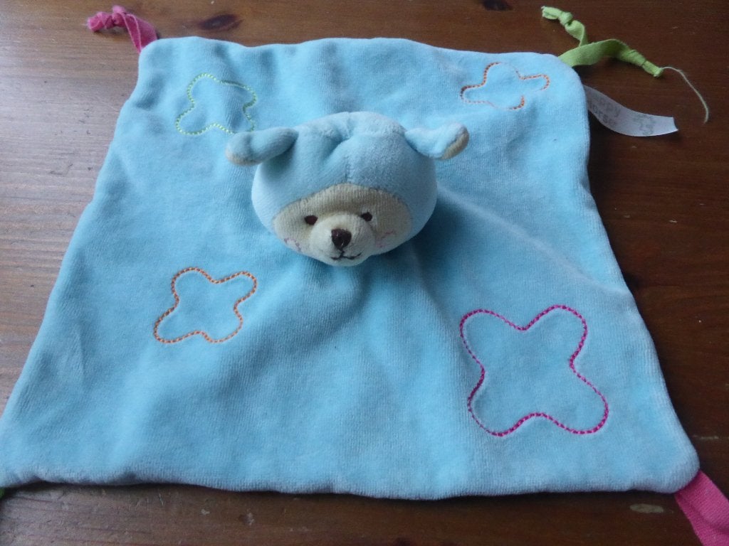 Blauw beertje Happy Horse (1.8), Kinderen en Baby's, Speelgoed | Knuffels en Pluche, Blauw, Ophalen of Verzenden, Zo goed als nieuw