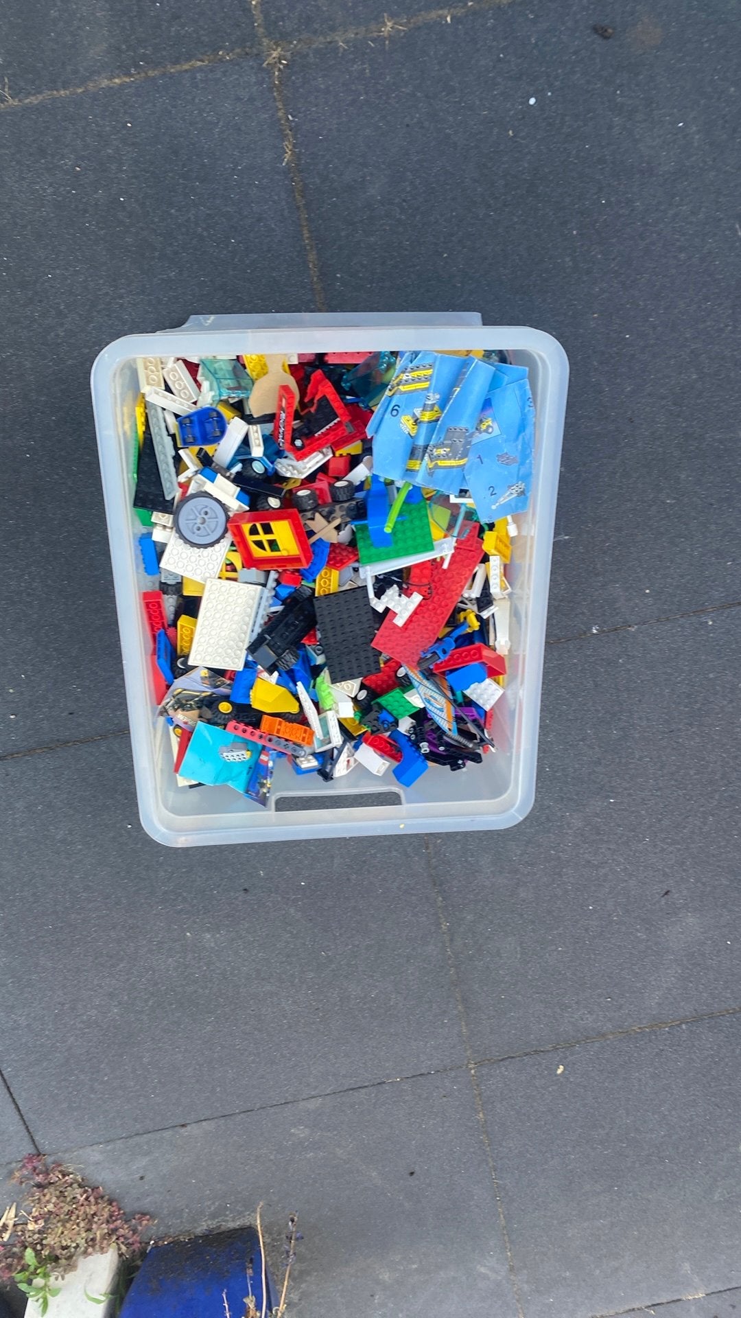 Een hele bak vol met lego, Ophalen, Zo goed als nieuw