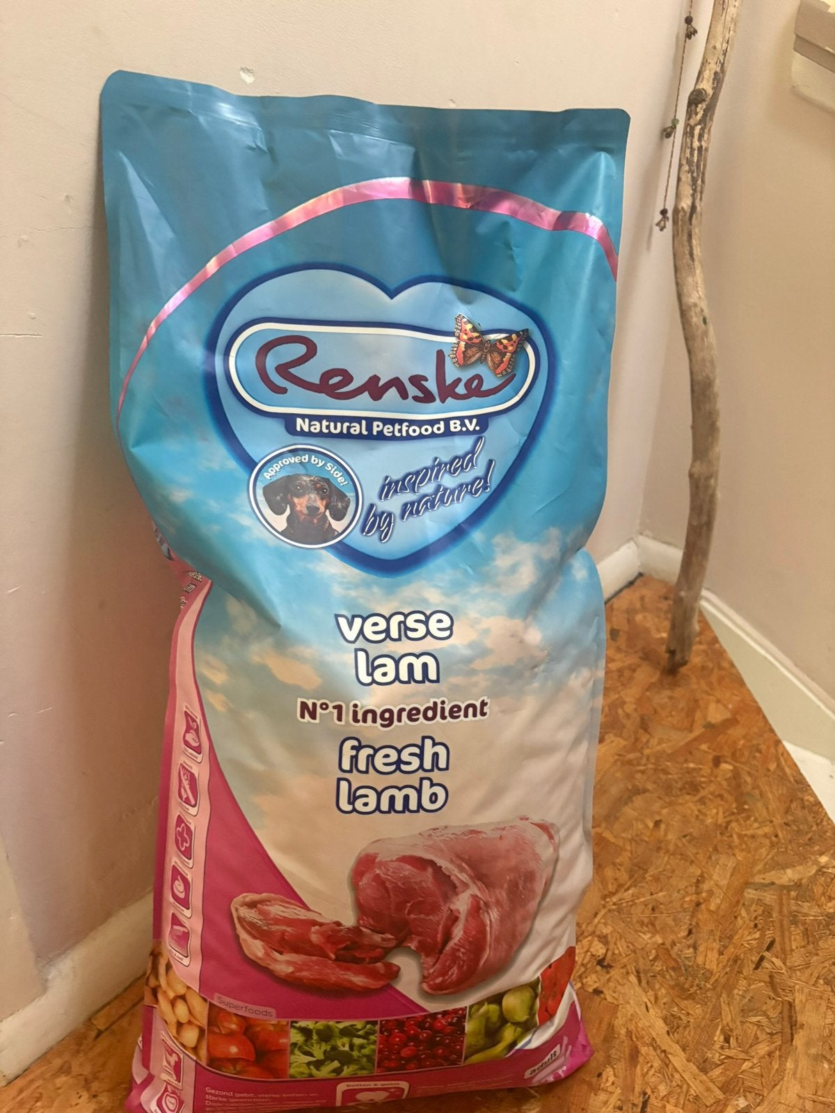2x Renske hondenvoer lam (12 kg en 5kg), Ophalen, Hond