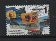 ‹(•¿•)› nl # m0245 postcrossing  - eu, Verzenden, Na 1940, Gestempeld
