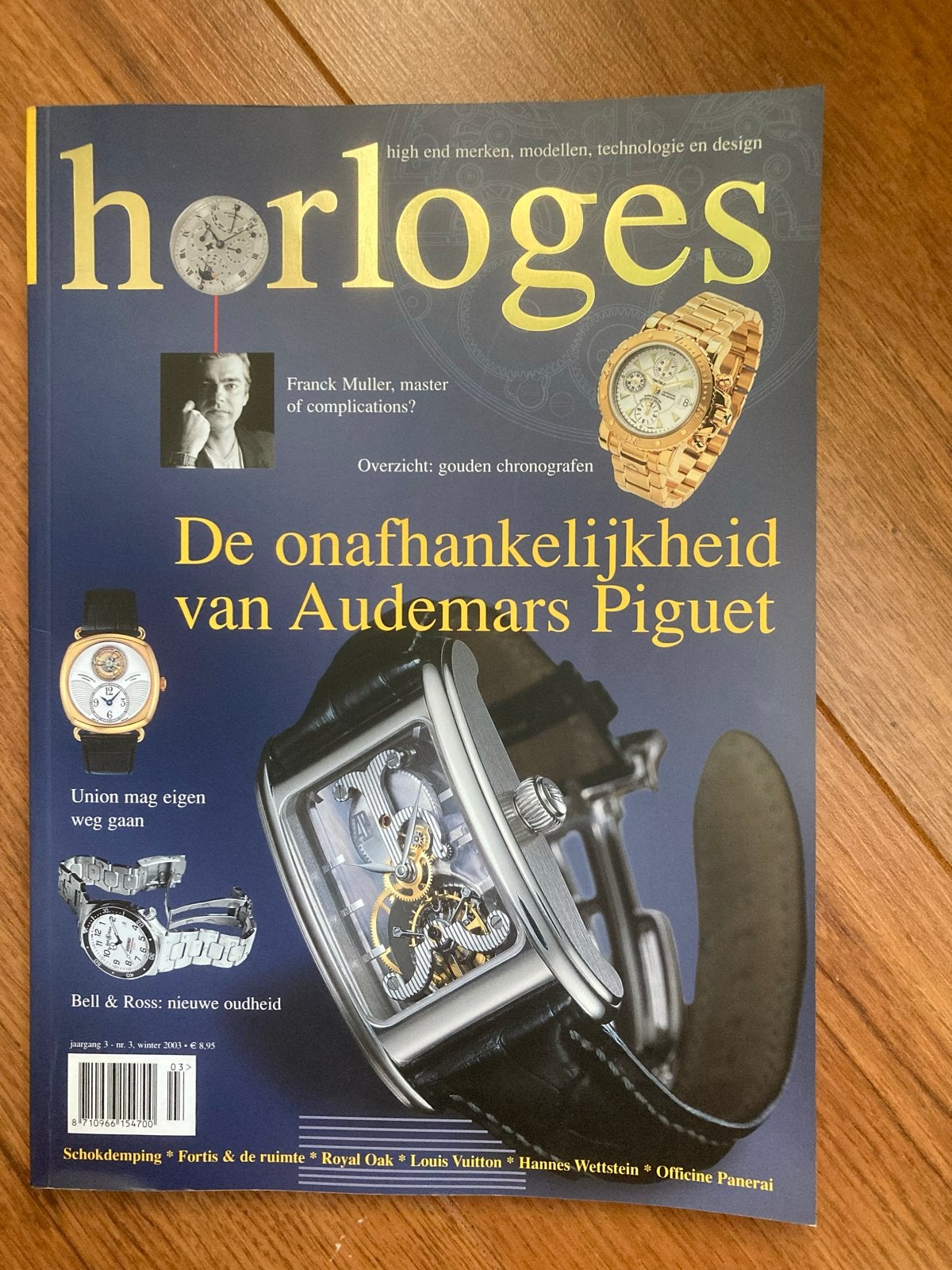 Horloges Magazine - Audemars Piguet, Breitling, Franck Mulle, Sieraden, Tassen en Uiterlijk, Horloges | Heren, Overige merken